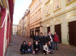 Studenckie Koło Naukowe Historii Niemiec w czeskiej Pradze: …i na uliczkach Nowego Miasta